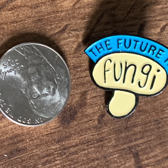 Future is Fungi Pin - Picture 5 of 7